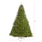 9ft. Pre-Lit Sierra Spruce Artificial Christmas Tree, Clear LED Lights